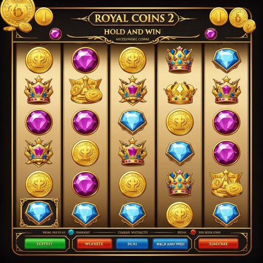 Royal Coins 2: Hold and Win Krupier i gracze w pokera przy zielonym stole kasyna